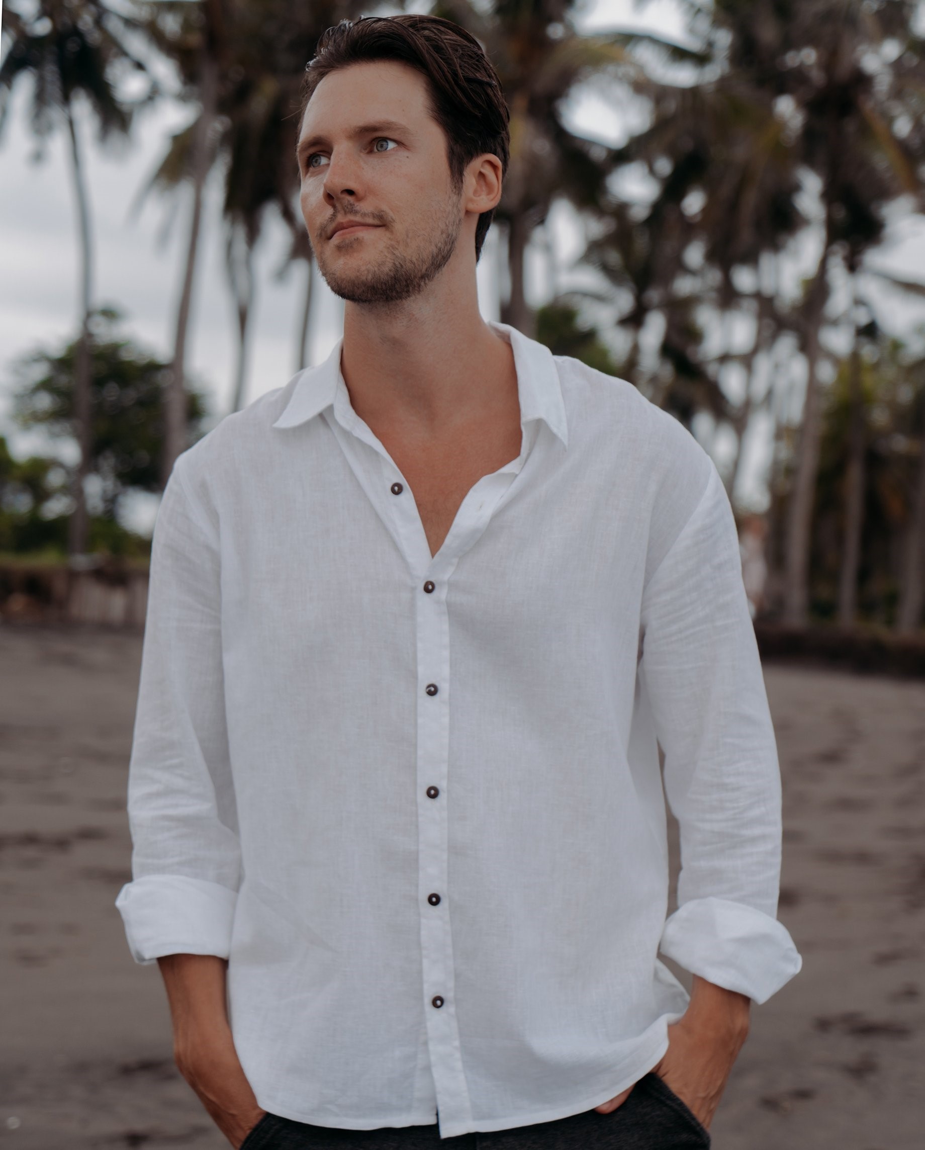 Chanda Khuba Linen Shirt – Florida Fashion That Breathes